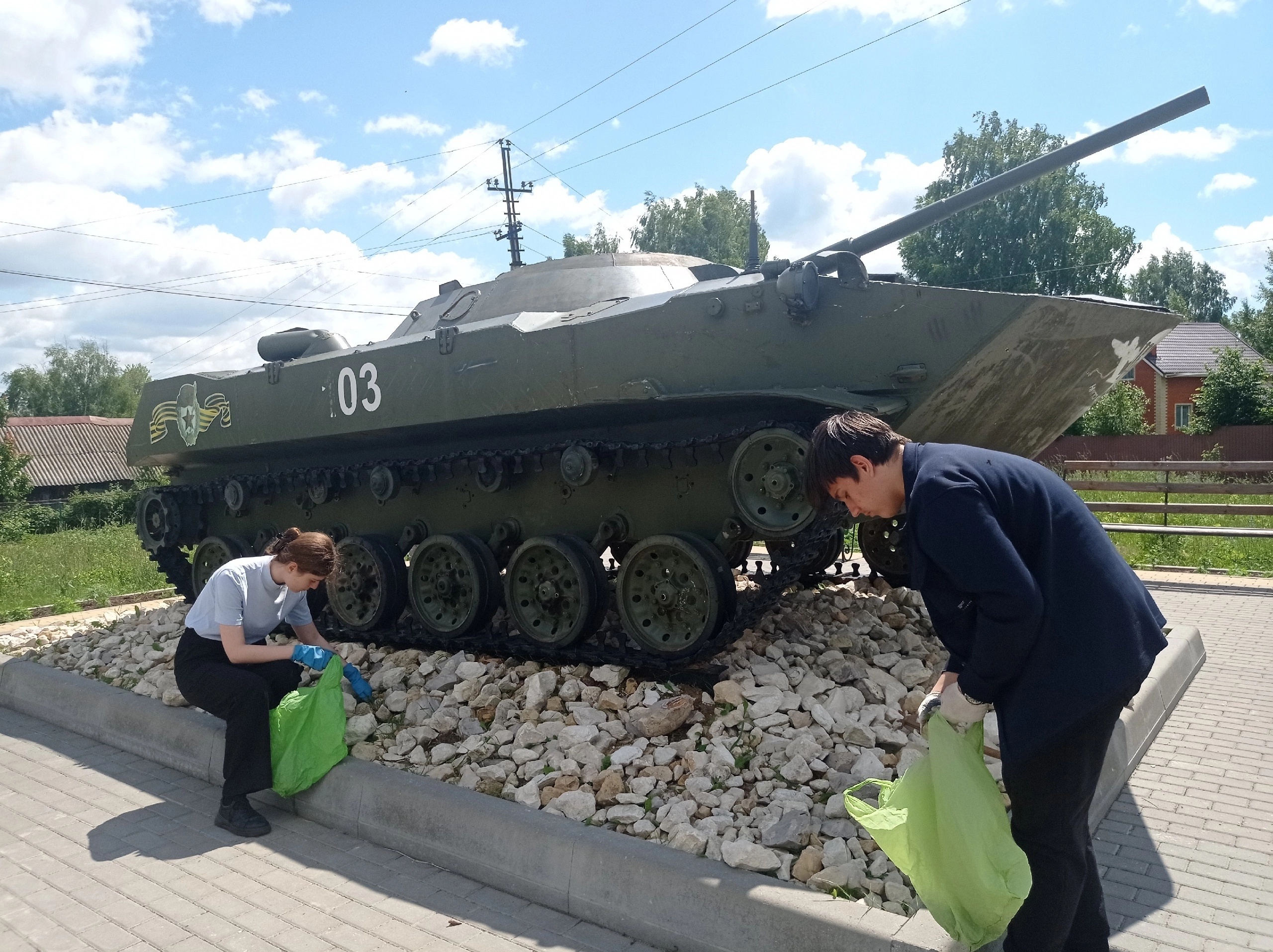 Трудовой десант &amp;quot;Мы помним&amp;quot;.